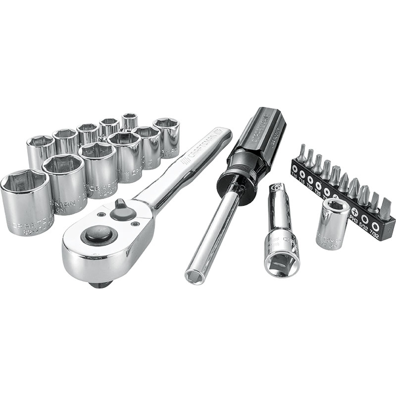 24 Pc. CRAFTSMAN® 3/8" Drive Metric Nano Mechanic's Tool Set